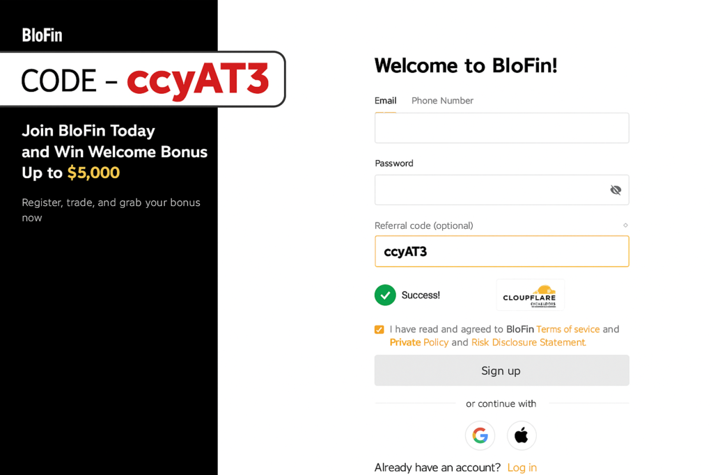 Blofin Referral Code