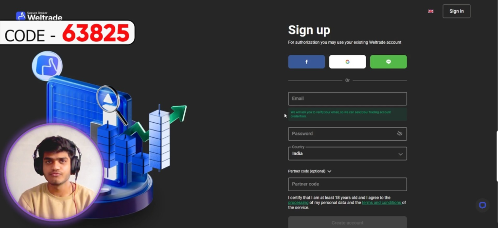 Weltrade Partner Code