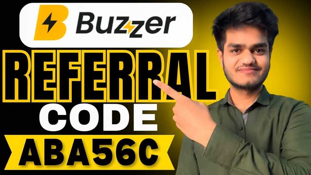 Buzzer App Referral Code “ABA56C” – Get 20% Bonus Points Instantly