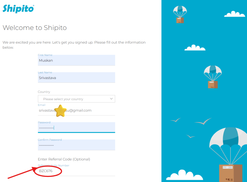 Shipito Referral Code “BZC676” – Get 15% Discount on Signup