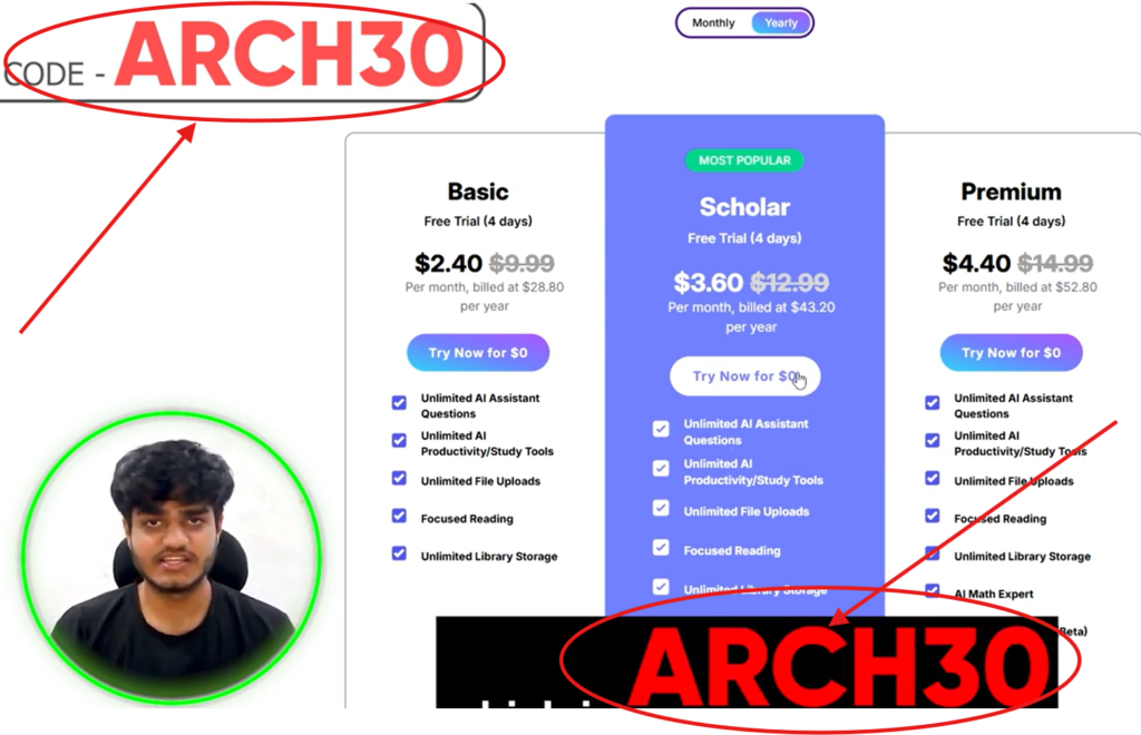 Mindgrasp AI Promo Code “ARCH30” – Unlock 20% Discount on All Subscription Plans