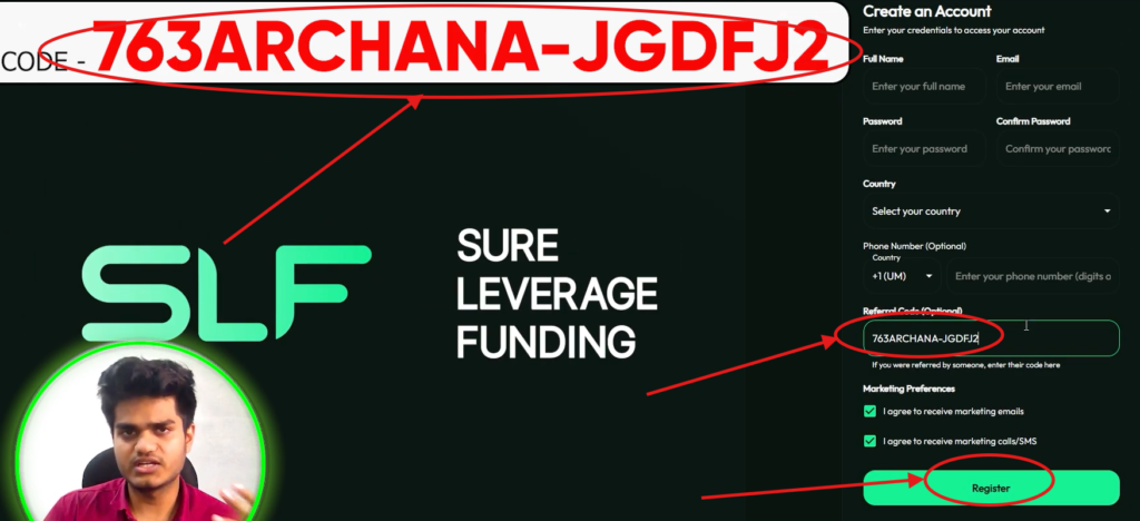 SureLeverageFunding Referral Code “763ARCHANA-JGDFJ2” – Get 10% Discount on Trading Fees