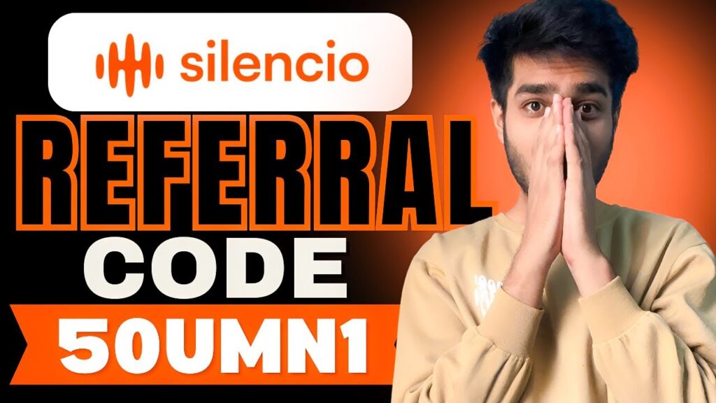 Silencio Referral Code “50UMN1” – Unlock 20% Extra Recording Earnings