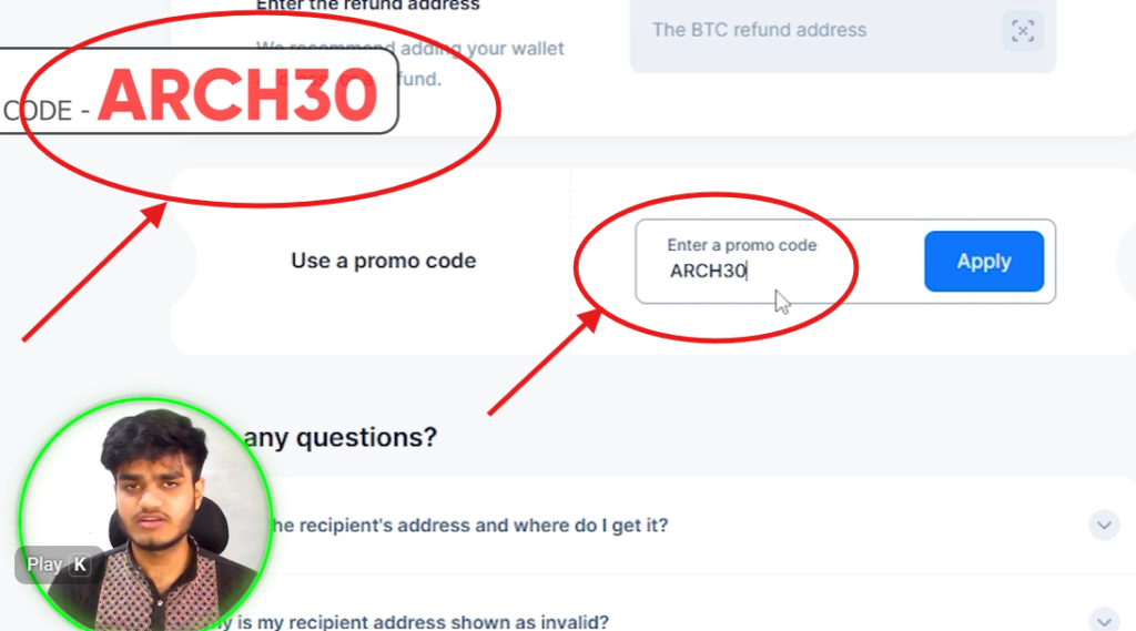 Simpleswap Promo Code “ARCH30” – Get Exclusive 10% Off On Trading Fees