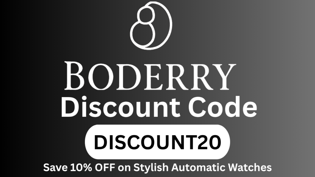 Boddery Discount Code