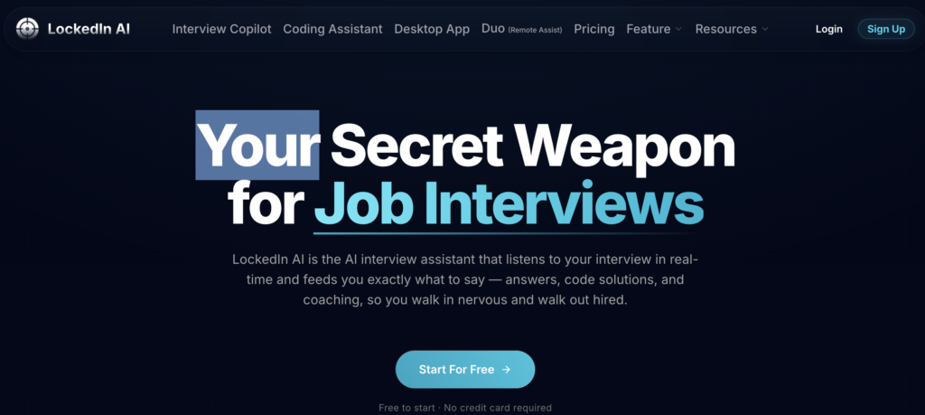 What is Lockedin AI?