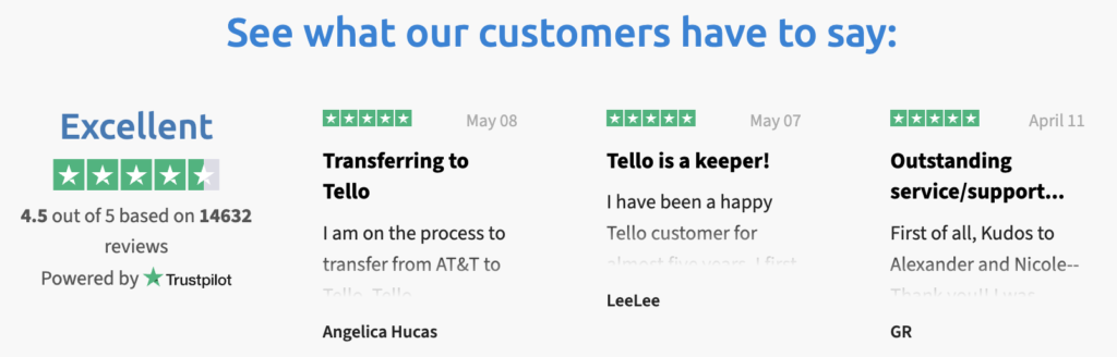 Tello Mobile Reviews