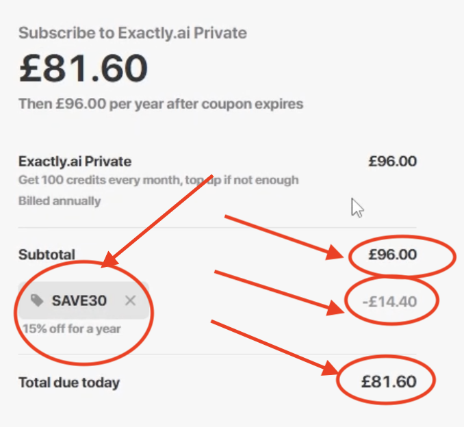 How to Use Exactly.ai Promo Code “SAVE30” to Get 15% Off (Step-by-Step Guide)