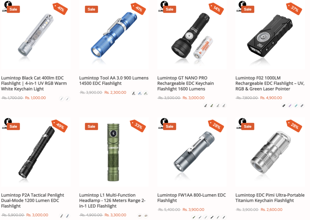 Best Products to Buy Using Lumintop Coupon Code