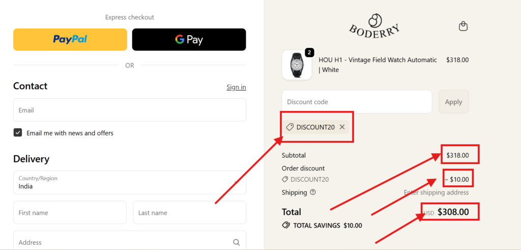 Boddery Discount Code