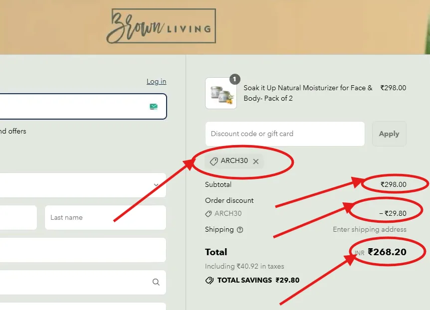How to Use Brown Living Promo Code “ARCH30” to Get 10% Off (Step-by-Step Guide)