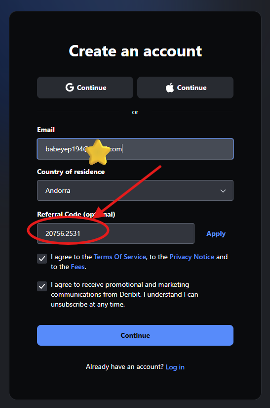How to Use Deribit Referral Code “20121.8993” to Get 10% Off (Step-by-Step Guide)