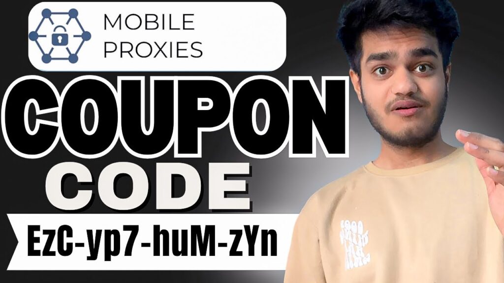 Mobile Proxies Coupon Code “EzC-yp7-huM-zYn” – Get Flat 20% OFF on All Proxy Plans