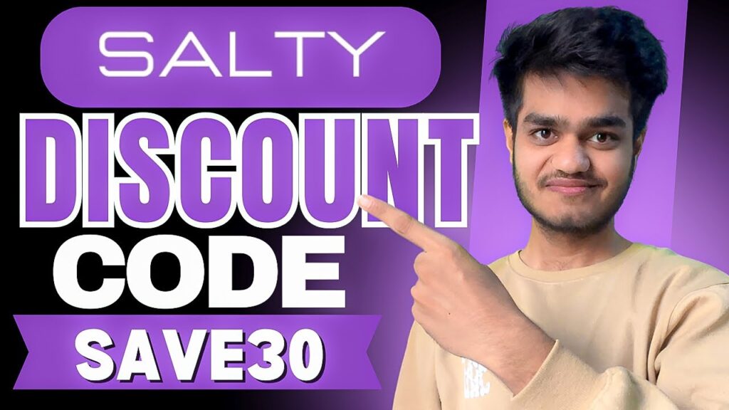 Salty Discount Code “SAVE30” – Save 10% Instantly on All Orders