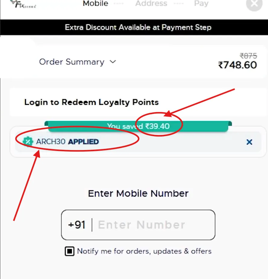 How to Use Fixderma Promo Code “ARCH30” to Save 5% Off (Step-By-Step)