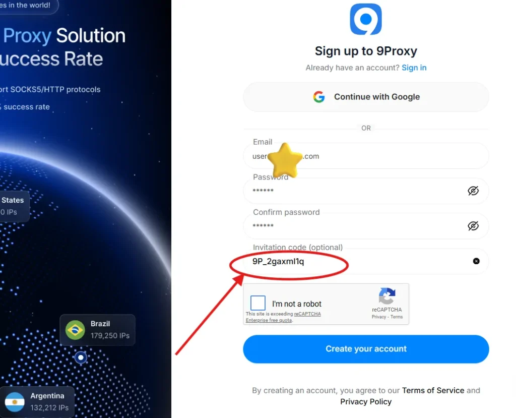 How to Use 9Proxy Invitation Code "9P_2gaxmI1q" to Save 10% (Step-by-Step Guide)