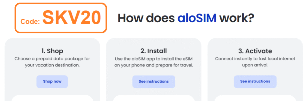 aloSIM Promo Code