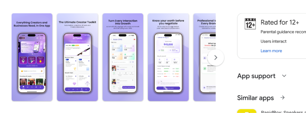 Influish App Referral Code