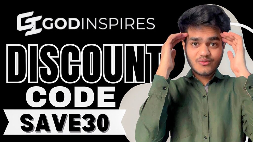 God Inspires Discount Code “SAVE30” – Flat 10% Off Christian Apparel